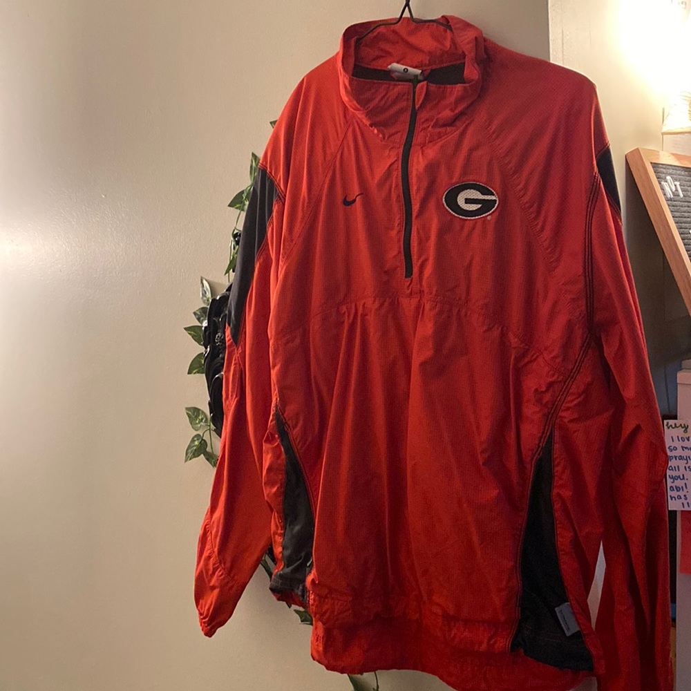 UGA Nike windbreaker